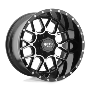 Moto Metal – MO986 SIEGE – Black – 20″x10″ -18mm – Summer Wheels – MO98621067318N